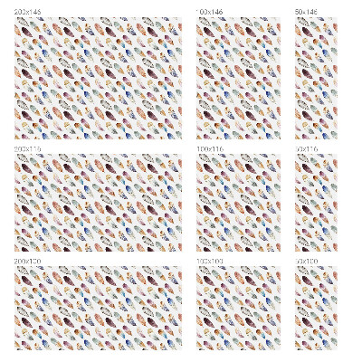 Folija za okna proti soncu Boho perje