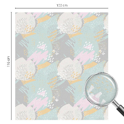 Okenska folija za zaščito pred pogledi Abstraktna harmonija