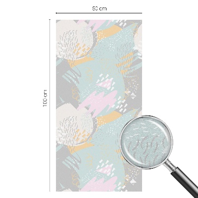 Okenska folija za zaščito pred pogledi Abstraktna harmonija