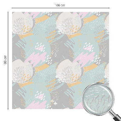 Okenska folija za zaščito pred pogledi Abstraktna harmonija