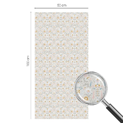 Folija za okna proti soncu Cvetlična simetrija