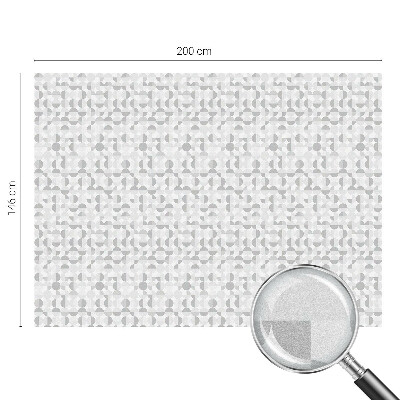 Okenska folija za zaščito pred pogledi Geometrijski vzorci