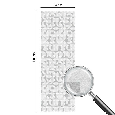Okenska folija za zaščito pred pogledi Geometrijski vzorci