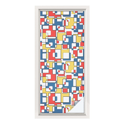 Folija za okna proti soncu Geometrijske oblike