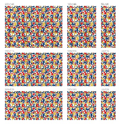 Folija za okna proti soncu Geometrijske oblike