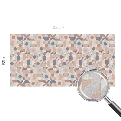 Dekorativna folija za steklo vitraž Abstraktni mozaik