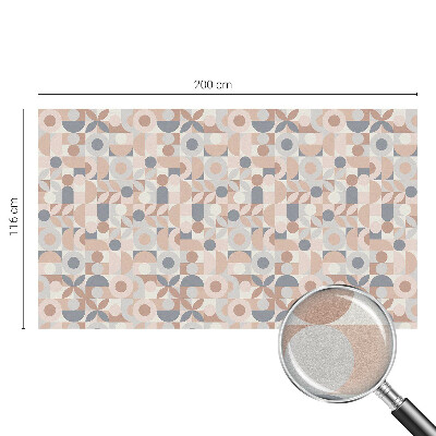 Dekorativna folija za steklo vitraž Abstraktni mozaik