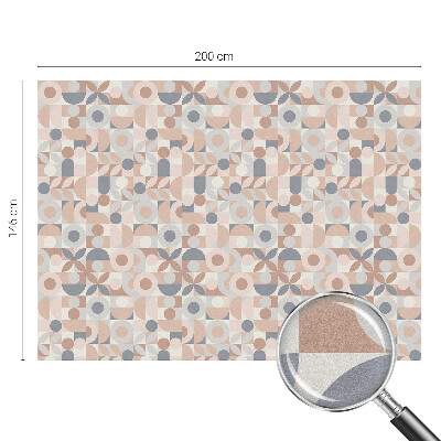 Dekorativna folija za steklo vitraž Abstraktni mozaik