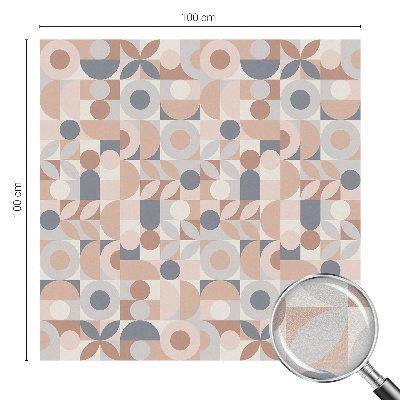 Dekorativna folija za steklo vitraž Abstraktni mozaik