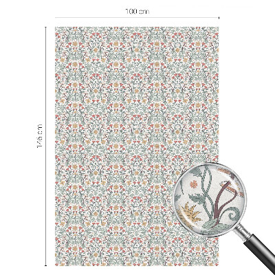 Okenska folija za zaščito pred pogledi Lisji listi