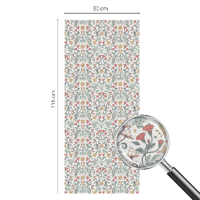 Okenska folija za zaščito pred pogledi Lisji listi