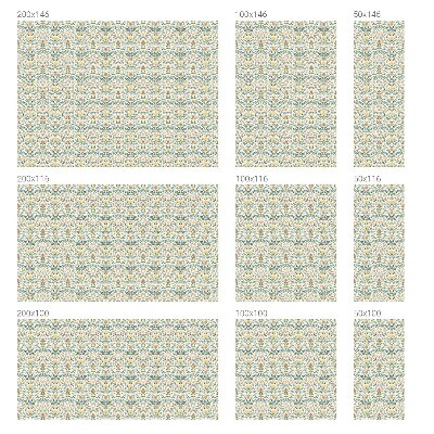 Okenska folija vitraž za zasebnost Cvetlična simetrija