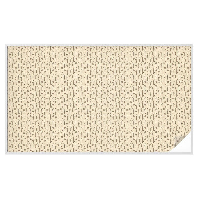 Mlečna folija za okna vitraž Skrivnostni ključi