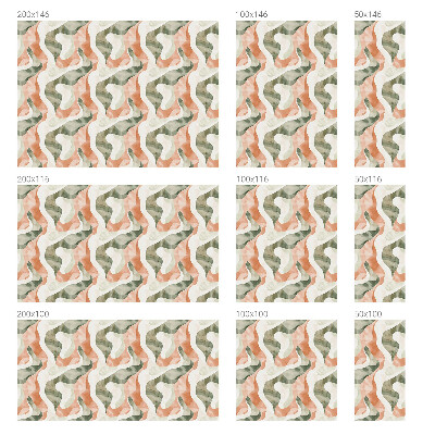 Mlečna folija za okna vitraž Barviti valovi