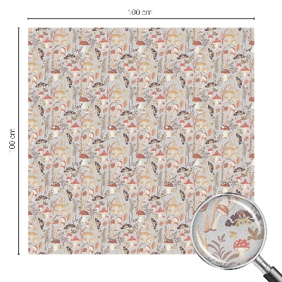 Okenska folija za zaščito pred pogledi Gozdni vzorec