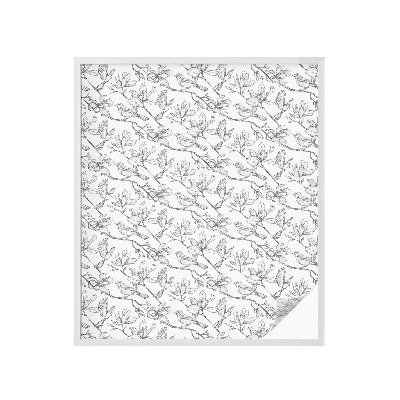 Folija za okna proti soncu Ptice in rože