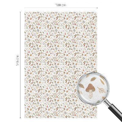 Dekorativna folija za steklo vitraž Jesenski vzorci