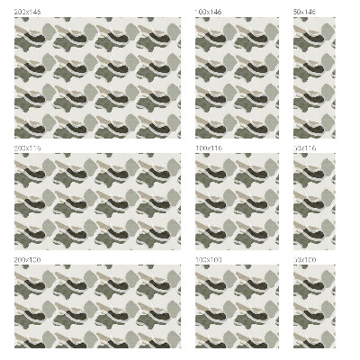 Mlečna folija za okna vitraž Organski vzorec