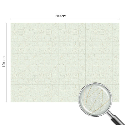 Folija za okna proti soncu Geometrijski mozaik