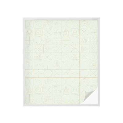 Folija za okna proti soncu Geometrijski mozaik