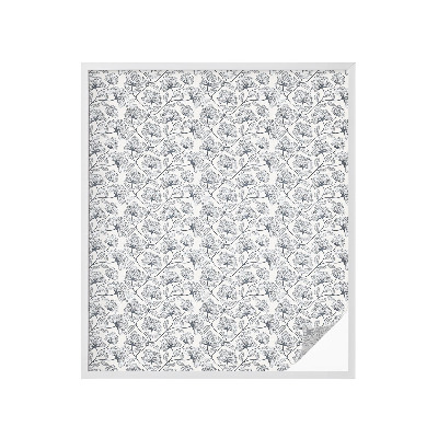 Dekorativna folija za steklo vitraž Botanični motiv