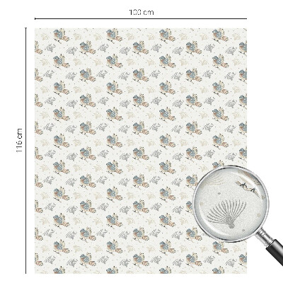 Okenska folija za zaščito pred pogledi Vzorec ptic