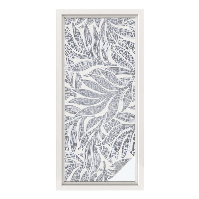 Folija za okna proti soncu Kapljice listov