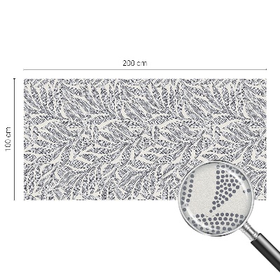 Folija za okna proti soncu Kapljice listov