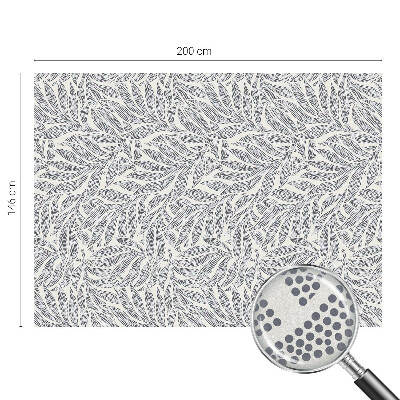 Folija za okna proti soncu Kapljice listov