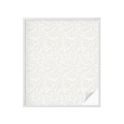 Dekorativna folija za steklo vitraž Listnata eleganca