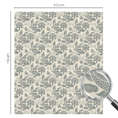 Mlečna folija za okna vitraž Orientalski vzorec