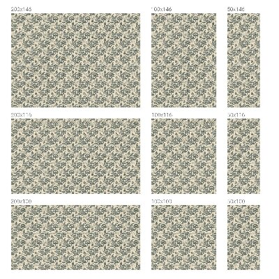 Mlečna folija za okna vitraž Orientalski vzorec