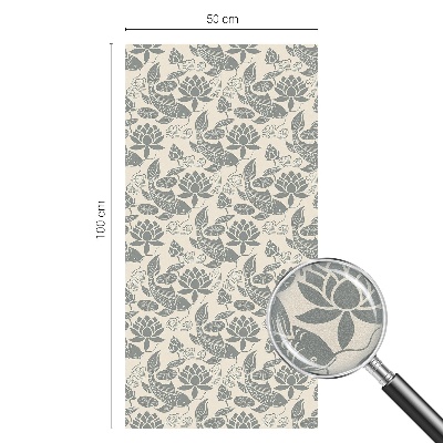 Mlečna folija za okna vitraž Orientalski vzorec