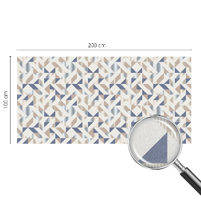 Okenska folija za zaščito pred pogledi Geometrijski vzorci