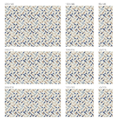 Okenska folija za zaščito pred pogledi Geometrijski vzorci