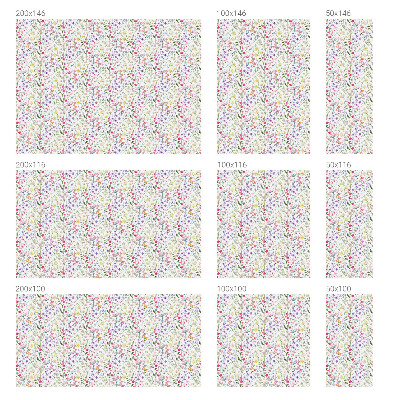 Dekorativna folija za steklo vitraž Cvetlični travnik