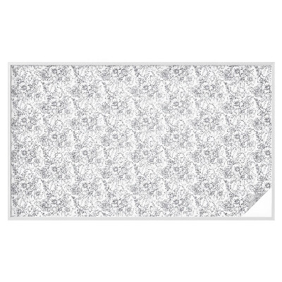 Okenska folija za zaščito pred pogledi Cvetlična eleganca