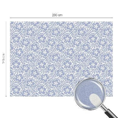 Dekorativna folija za steklo vitraž Cvetovi hibiskusa