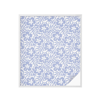 Dekorativna folija za steklo vitraž Cvetovi hibiskusa