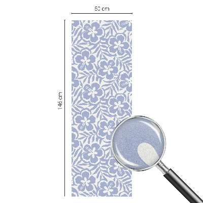 Dekorativna folija za steklo vitraž Cvetovi hibiskusa