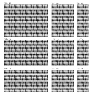 Okenska folija vitraž za zasebnost Grafična mreža