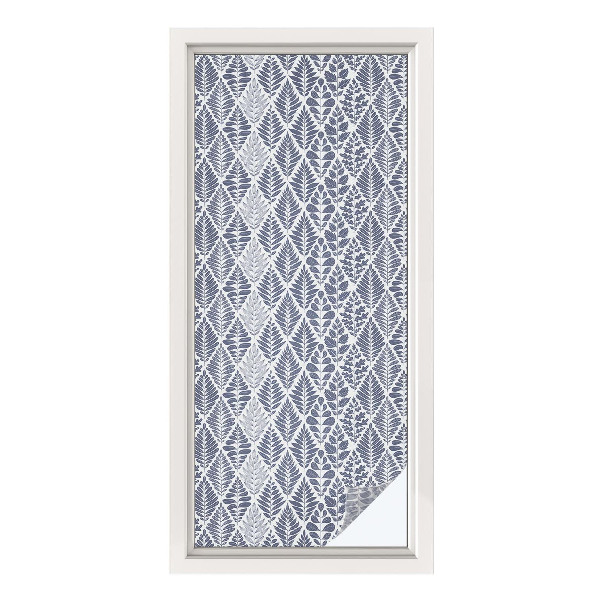 Folija za okna proti soncu Vzorčasti listi