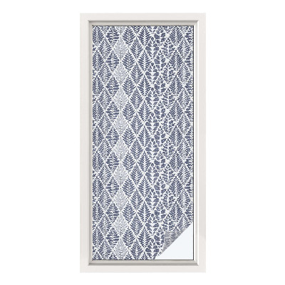 Folija za okna proti soncu Vzorčasti listi