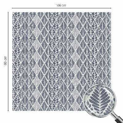 Folija za okna proti soncu Vzorčasti listi