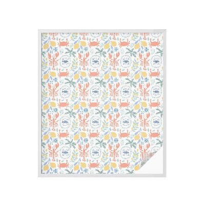 Okenska folija za zaščito pred pogledi Navtični motivi