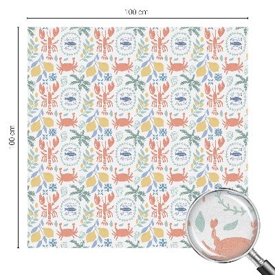 Okenska folija za zaščito pred pogledi Navtični motivi