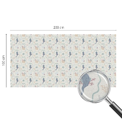 Okenska folija za zaščito pred pogledi Morski konjički