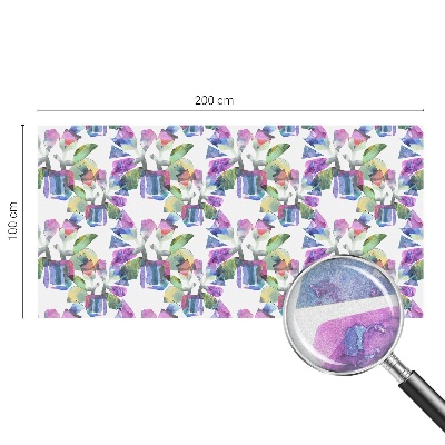 Dekorativna folija za steklo vitraž Barvita abstrakcija