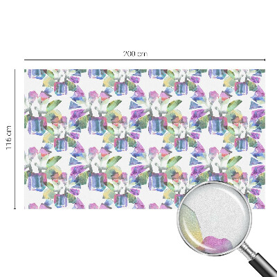 Dekorativna folija za steklo vitraž Barvita abstrakcija