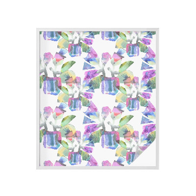 Dekorativna folija za steklo vitraž Barvita abstrakcija